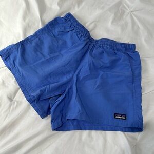 Patagonia Womens Lavender Blue Athletic Shorts